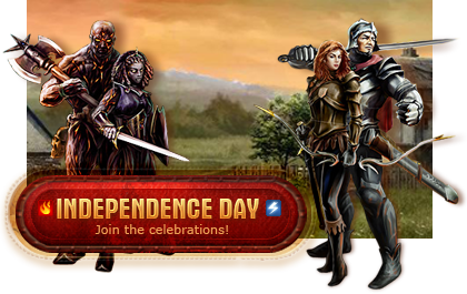 Independence Day in the free MMORPG Legend: Legacy of the Dragons