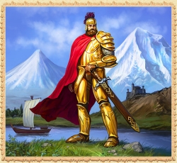 This avatar from the MMORPG Legend: Legacy of the Dragons belongs to the player ARARAT in the Russian version of the game.