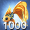 Golden Shams - 1000