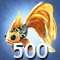 Golden Shams - 500