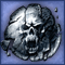 Cracked Grey Medallion