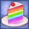 All the Colours of the Rainbow Cake