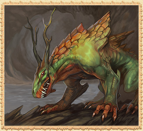 Drachen-Erdmagier Terrenus - Fantasy MMORPG Drachenkrieg