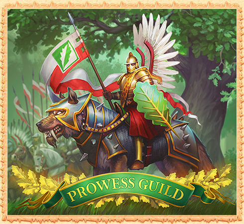 Coat of Arms of the clan Prowess Guild in the MMORPG Legend - Legacy of the Dragons